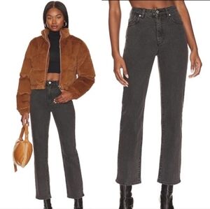 ROLLA'S Charcoal Straight Leg Jeans